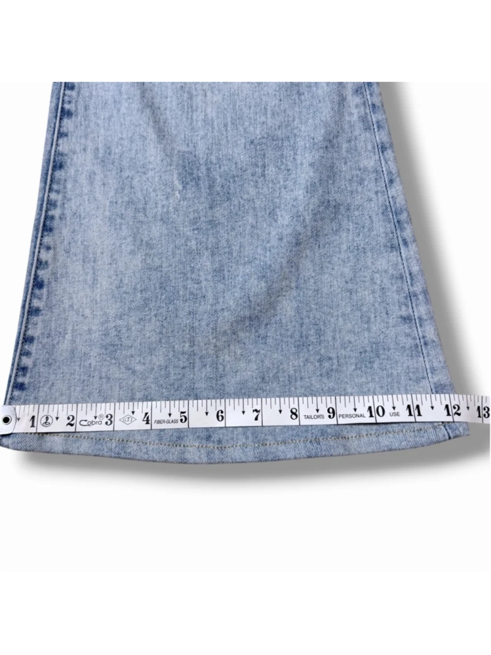 Veronica Beard NEW Sheridan Bell Bottom Flare Jeans in Sky Wash Mid Rise 26x31